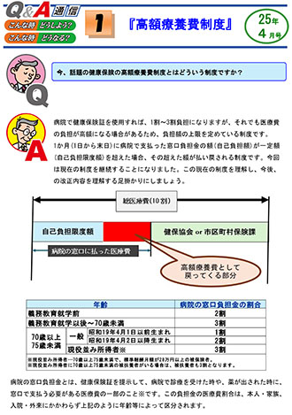 お役立ち情報Q&A最新号